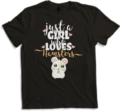 Produktbild von T-Shirt Just A Girl Who Loves Hamsters | Lustiger Hamster