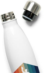 Produktbild vom Oberteil der Thermoflasche Kettlebell Workout | Hexagon Vintage & Retro | Gewichtheben