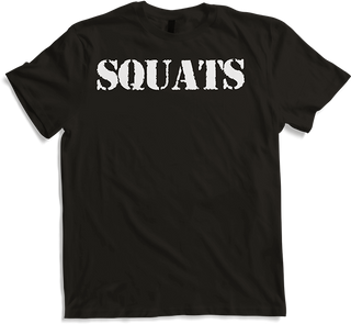 Produktbild von T-Shirt Kniebeugen Bodybuilding Gewichtheben Bodybuilding Beintag