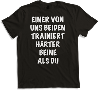 Produktbild von T-Shirt Kraftsport Bodybuilding Spruch | Squads Legday Diskopumper