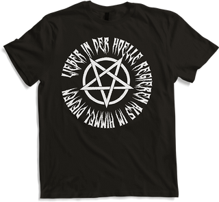 Produktbild von T-Shirt Lieber in der Hölle regieren als im Himmel dienen Pentagram
