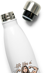 Produktbild vom Oberteil der Thermoflasche Lift Like a Girl Lustige weibliche Bodybuilding Frau Spruch