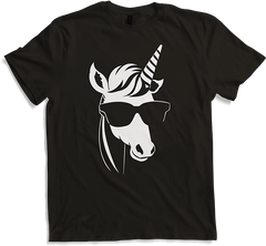 Produktbild von T-Shirt Lustige Einhörner tragen Sonnenbrille cooles Einhorn