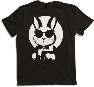 Produktbild von T-Shirt Lustige Hasen-Sonnenbrille Cool Sunglas Rabbit