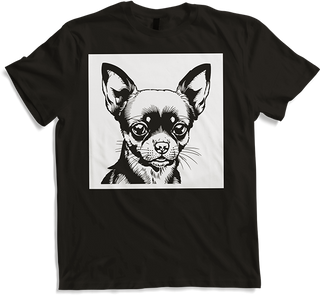 Produktbild von T-Shirt Lustiger Chihuahua mit Sonnenbrille Chihuahuas