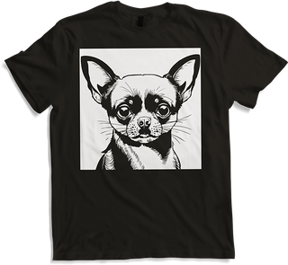 Produktbild von T-Shirt Lustiger Chihuahua mit Sonnenbrille Chihuahuas