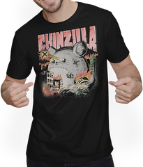 Produktbild von T-Shirt mit Mann Lustiger Chinzilla Witziger Chinchilla für Chinchillahalter