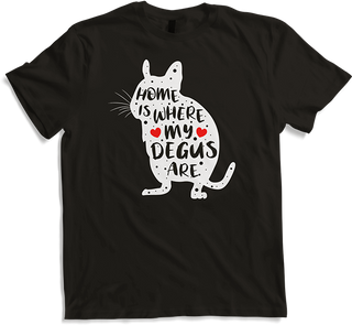 Produktbild von T-Shirt Lustiger Degu Spruch | Octodon Degus Zubehör Spaß