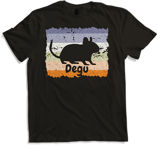 Produktbild von T-Shirt Lustiger Degu Spruch Sprüche für Deguhalter Octodon Degus