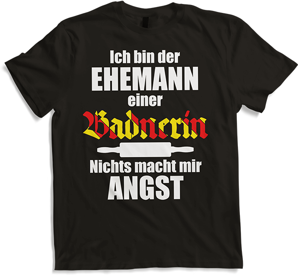 Produktbild von T-Shirt Lustiger Spruch | Geschenk für Ehemänner | Baden Ehefrau