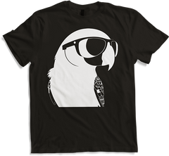Produktbild von T-Shirt Lustiger Vogel mit Sonnenbrille Cool Bourke's Sittich