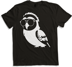 Produktbild von T-Shirt Lustiger Vogel mit Sonnenbrille Cool Bourke's Sittich