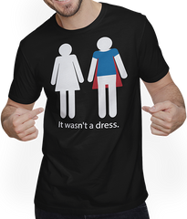 Produktbild von T-Shirt mit Mann Lustiger femininistischer Spruch | Superhelden-Frauen-Schild | für Mädchen