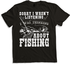 Produktbild von T-Shirt Lustiges Angler & Angeln Sprüche T-Shirt mit Fisch