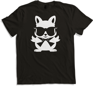 Produktbild von T-Shirt Lustiges Eichhörnchen mit Sonnenbrille, Eichhörnchen