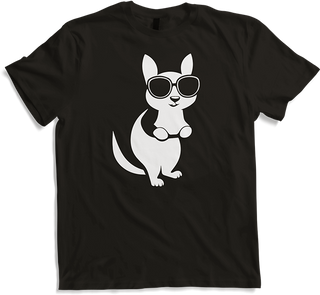 Produktbild von T-Shirt Lustiges Eichhörnchen mit Sonnenbrille, Eichhörnchen