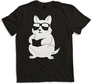 Produktbild von T-Shirt Lustiges Eichhörnchen mit Sonnenbrille, Eichhörnchen