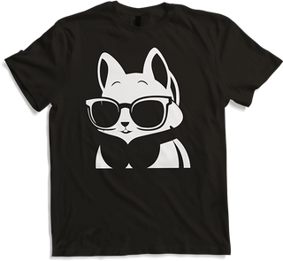 Produktbild von T-Shirt Lustiges Eichhörnchen mit Sonnenbrille, Eichhörnchen