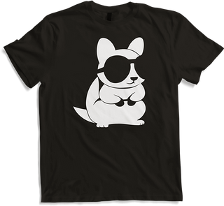 Produktbild von T-Shirt Lustiges Eichhörnchen mit Sonnenbrille, Eichhörnchen