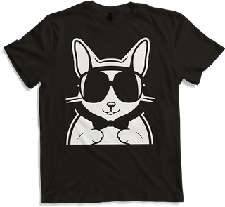 Produktbild von T-Shirt Lustiges Eichhörnchen mit Sonnenbrille, Eichhörnchen