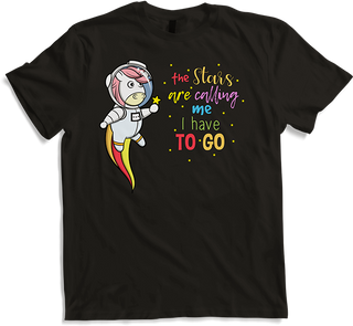 Produktbild von T-Shirt Lustiges Einhorn | Unicorn Astronaut | Süßer Spruch Kinder