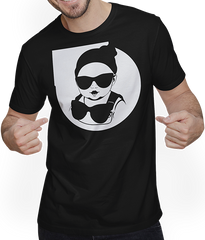 Produktbild von T-Shirt mit Mann Lustiges Kleinkind trägt Sonnenbrille Cooles Baby