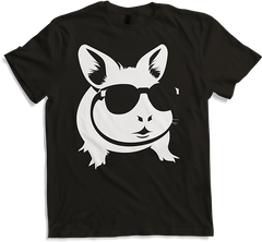 Produktbild von T-Shirt Lustiges Meerschweinchen mit Sonnenbrille Meerschweinchen