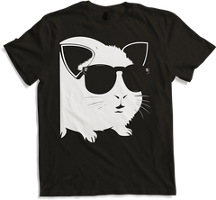 Produktbild von T-Shirt Lustiges Meerschweinchen mit Sonnenbrille Meerschweinchen