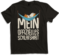 Produktbild von T-Shirt Mein Offizielles Schlafshirt Meerschweinchen Lustige Sprüche