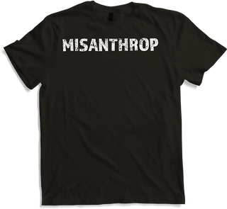 Produktbild von T-Shirt Misanthrop Menschenhass Hardcore Misanthropen Sprüche