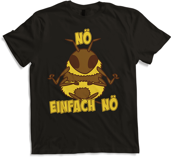 Produktbild von T-Shirt NÖ Biene | Lustiger Cooler Spruch | Für Jungs & Mädchen
