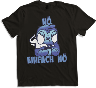 Produktbild von T-Shirt NÖ Faultier | Lustiger Cooler Spruch | Für Mädchen & Jungs
