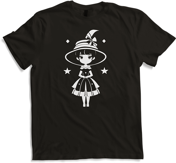 Produktbild von T-Shirt Niedlich Gothic Lolita Manga Märchen Anime Mädchen