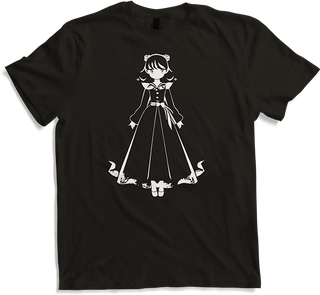 Produktbild von T-Shirt Niedlich Gothic Lolita Manga Märchen Anime Mädchen