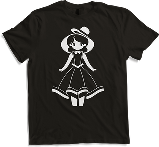 Produktbild von T-Shirt Niedlich Gothic Lolita Manga Märchen Anime Mädchen