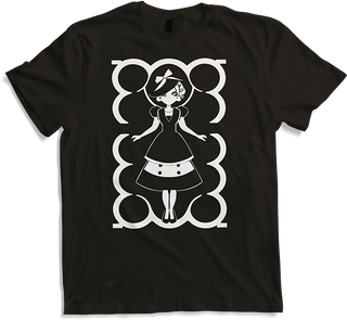 Produktbild von T-Shirt Niedlich Gothic Lolita Manga Märchen Anime Mädchen