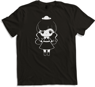 Produktbild von T-Shirt Niedlich Gothic Lolita Manga Märchen Anime Mädchen