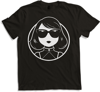 Produktbild von T-Shirt Niedliche Anime Mädchen Gothic Manga Märchen Sonnenbrille