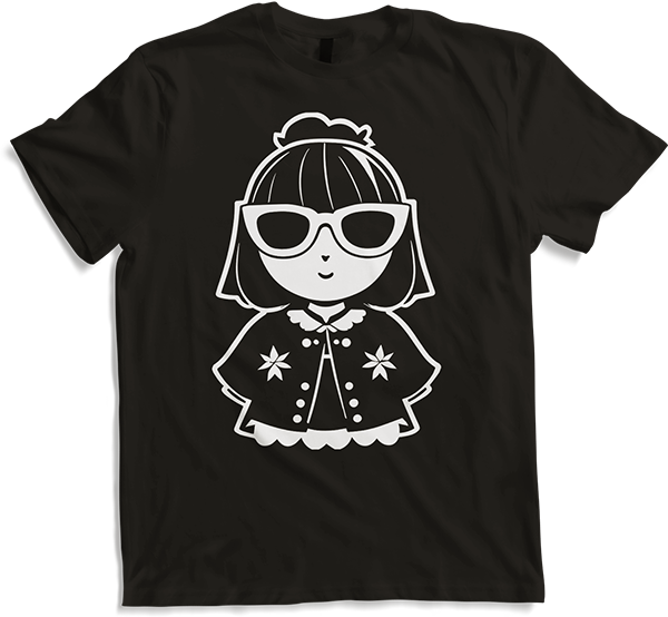 Produktbild von T-Shirt Niedliche Anime Mädchen Gothic Manga Märchen Sonnenbrille