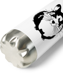 Produktbild vom Boden der Thermoflasche Niedliche Chinchillas-Illustration Zeichnung Chinchilla