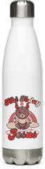 Produktbild von Edelstahlflasche Not Today Jesus Lustiger Kawaii Baphomet Satan Devil Cute Bear