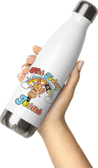 Produktbild von Thermosflasche von Hand gehalten Not Today Jesus Witzig Kawaii Baphomet Satan Teufel Einhorn