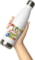 Produktbild von Thermosflasche von Hand gehalten Not Today Jesus lustiges Kawaii Baphomet Satan Teufel Einhorn
