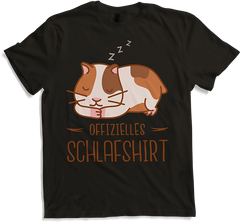 Produktbild von T-Shirt Offizielles Schlafshirt | Pyjama Schlafanzug Meerschweinchen
