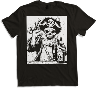 Produktbild von T-Shirt Piraten-Fan, Totenkopf, Piraten, Totenköpfe, Segelpirat