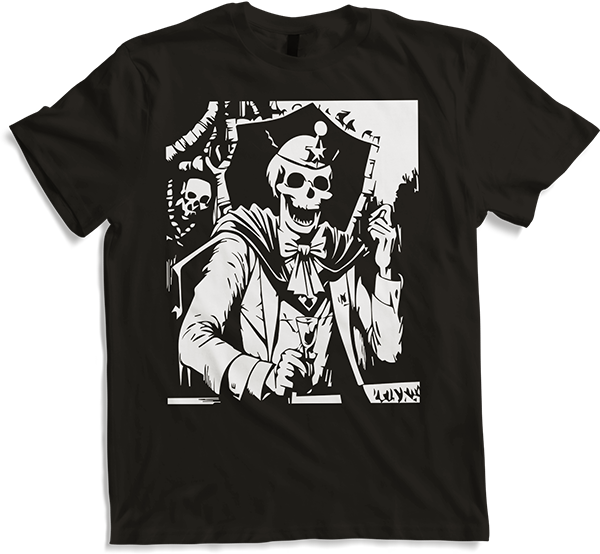 Produktbild von T-Shirt Piraten-Fan, Totenkopf, Piraten, Totenköpfe, Segelpirat
