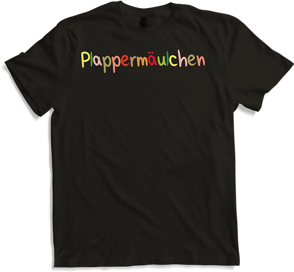 Produktbild von T-Shirt Plappermäulchen Freche Jungen Freche Mädchen Sprüche