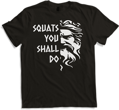 Produktbild von T-Shirt Squats You Shall Do Bodybuilding Gewichtheben Bodybuilder