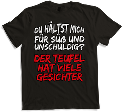 Produktbild von T-Shirt Süß und unschuldig Freche Mädchen Sprüche Teenager Spruch