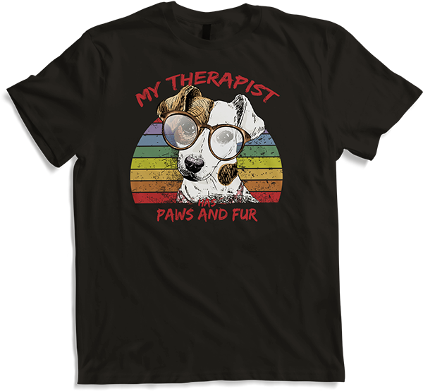 Produktbild von T-Shirt Süßer Foxterrier | Cooler Spruch | Therapie Hund | Retro